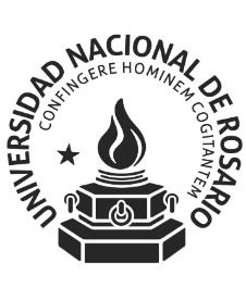 UNIVERSIDAD NACIONAL DE ROSARIO CONFINGERE HOMINEM COGITANTEM