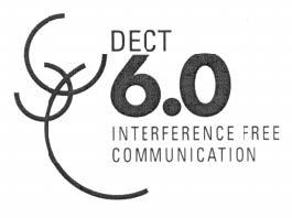 DECT 6.0 INTERFERENCE FREE COMMUNICATION