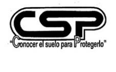 C S P CONOCER EL SUELO PARA PROTEGERLO