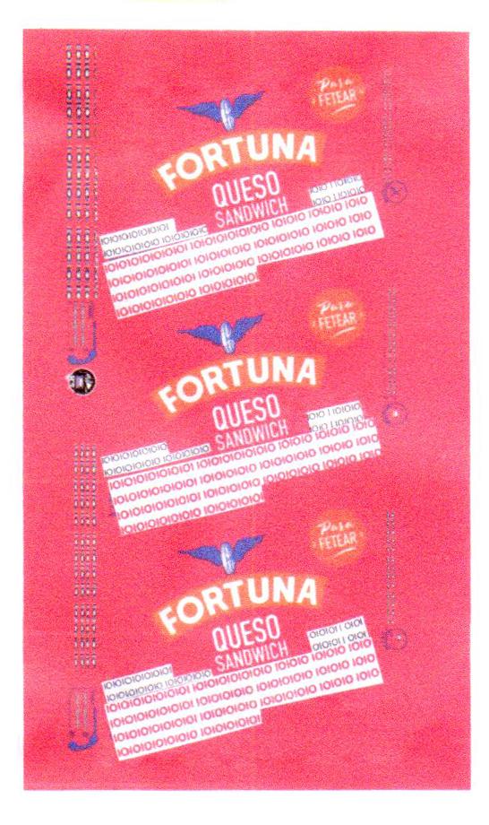 FORTUNA QUESO SANDWICH PARA FETEAR