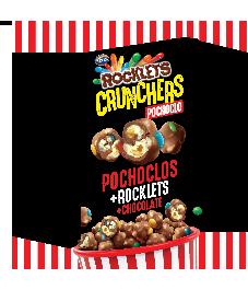 ROCKLETS CRUNCHERS POCHOCLO POCHOCLOS + ROCKLETS + CHOCOLATE