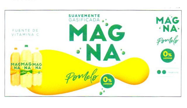 SUAVEMENTE GASIFICADA MAGNA POMELO 0% AZUCAR FUENTE DE VITAMINA C MAGMAGMAG NA · NA · NA ·/MAGNA ARG.