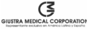 GIUSTRA MEDICAL CORPORATION REPRESENTANTE EXCLUSIVO EN AMERICA LATINA Y ESPAÑA GMC