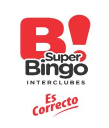 B! SUPER BINGO INTERCLUBES ES CORRECTO