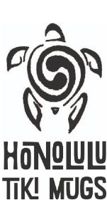 HONOLULU TIKI MUGS