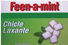 FEEN-A-MINT CHICLE LAXANTE SABOR MENTA