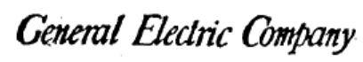 GENERAL ELECTRIC COMPANY