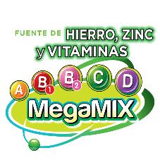 MEGAMIX FUENTE DE HIERRO, ZINC Y VITAMINAS A B1 B2 C D