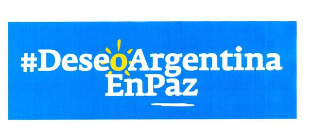 #DESEOARGENTINAENPAZ