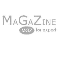 MAGAZINE MGZ FOR EXPORT