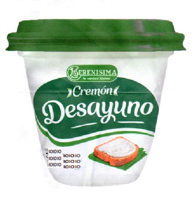 LA SERENISIMA LA VERDAD LÁCTEA CREMÓN DESAYUNO