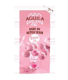 AGUILA BAÑO DE REPOSTERIA  ROSA