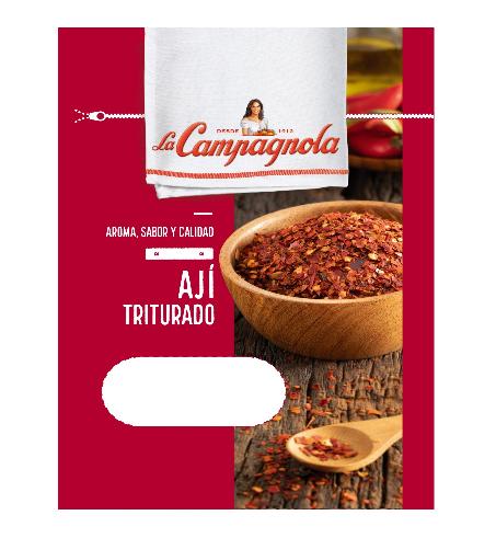 DESDE 1912 LA CAMPAGNOLA AJI TRITURADO AROMA, SABOR Y CALIDAD