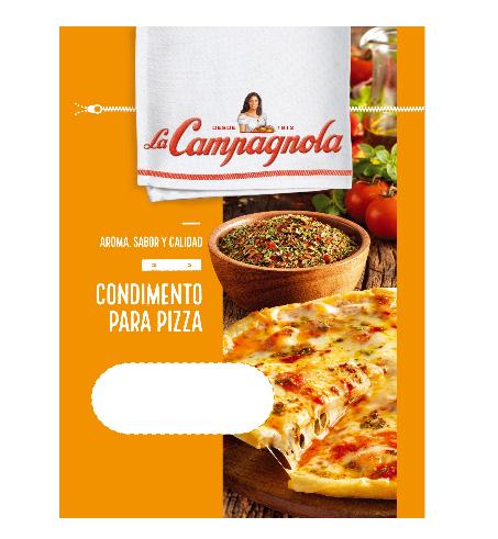 DESDE 1912 LA CAMPAGNOLA CONDIMENTO PARA PIZZA AROMA, SABOR Y CALIDAD