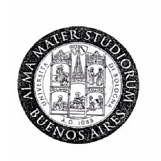 ALMA MATER STUDIORUM BUENOS AIRES UNIVERSITA DI BOLOGNA A.D. 1088