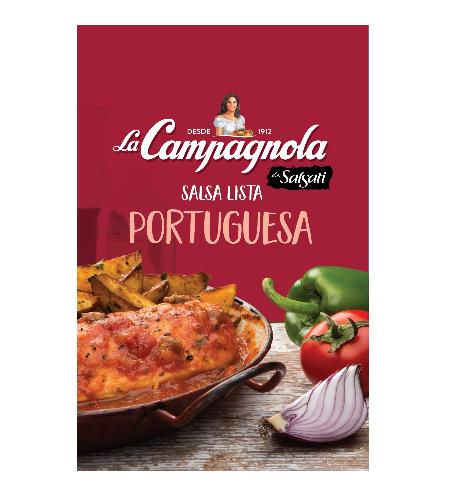 DESDE 1912 LA CAMPAGNOLA DE SALSATI SALSA LISTA PORTUGUESA