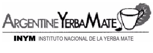 ARGENTINEYERBAMATE INYM INSTITUTO NACIONAL DE LA YERBA MATE