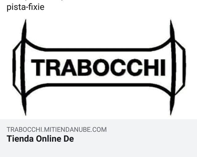 TRABOCCHI PISTA-FIXIE TRABOCCI.MITIENDANUBE.COM TIENDA ONLINE DE