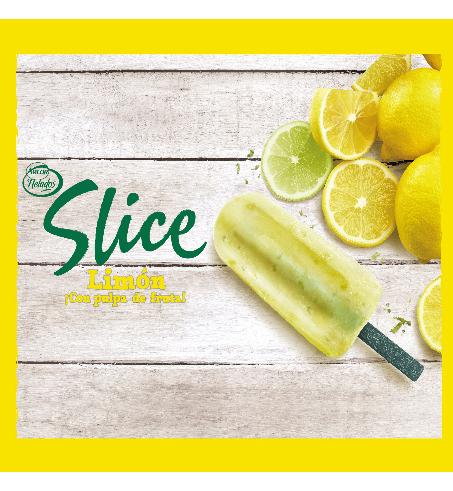 SLICE LIMON ¡CON PULPA DE FRUTA! (& DISEÑO)