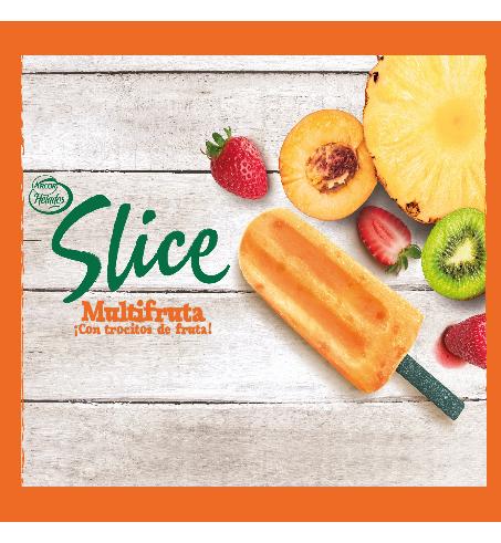 SLICE MULTIFRUTA ¡CON TROCITOS DE FRUTA! (& DISEÑO)