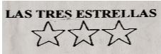 LAS TRES ESTRELLAS