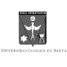 UNIVERSIDAD CATOLICA DE SALTA NIHIL INTENTATUM IHS A