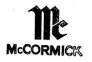 MC MCCORMICK