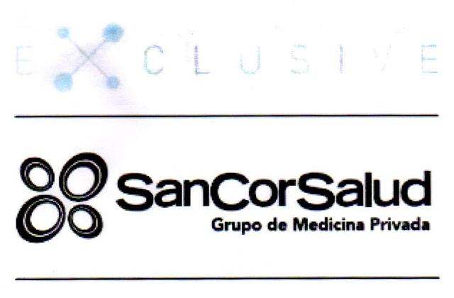 EXCLUSIVE SANCORSALUD GRUPO DE MEDICINA PRIVADA