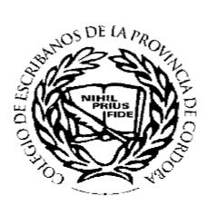 COLEGIO DE ESCRIBANOS DE LA PROVINCIA DE CORDOBA NIHIL PRIUS FIDE