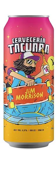 CERVECERIA TACUARA JIM MORRISON  ALC VOL: 4,5 % IBU 15  SAM