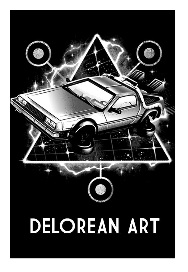 DELOREAN ART