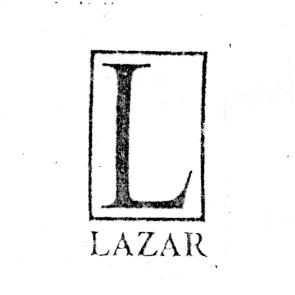 L LAZAR