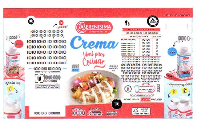 LA SERENISIMA LA VERDAD LACTEA CREMA IDEAL PARA COCINAR