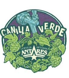 CANILLA VERDE . CERVEZA ARTESANAL ANTARES.