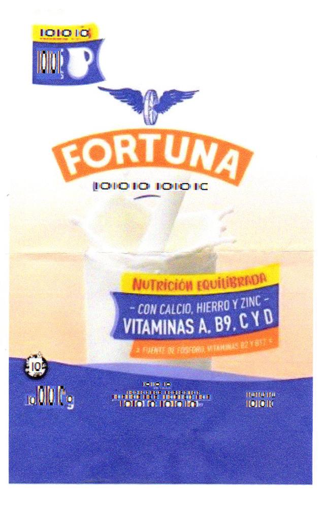 FORTUNA NUTRICIÓN EQUILIBRADA  - CON CALCIO, HIERRO Y ZINC - VITAMINAS A. B9. C Y D