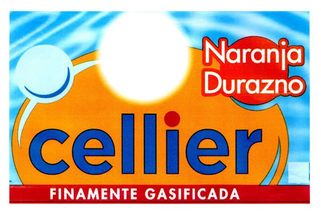 CELLIER NARANJA DURAZNO FINAMENTE GASIFICADA