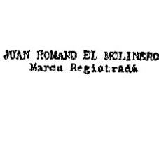 JUAN ROMANO EL MOLINERO