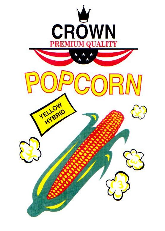 CROWN PREMIUM QUALITY POPCORN YELLOW HYBRID