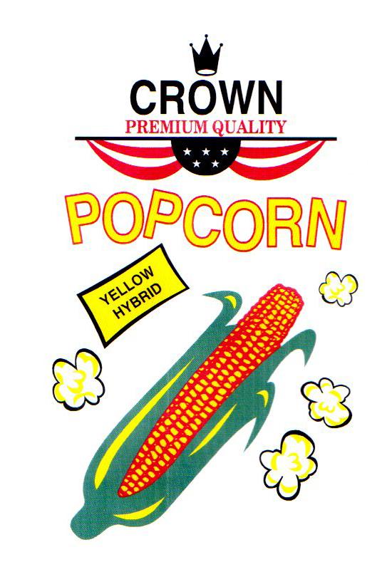 CROWN PREMIUM QUALITY POPCORN YELLOW HYBRID