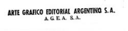 ARTE GRAFICO EDITORIAL ARGENTINO S.A. A.G.E.A. S.A