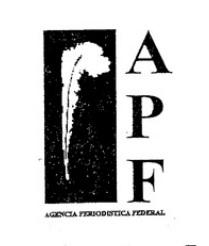 APF AGENCIA PERIODISTICA FEDERAL