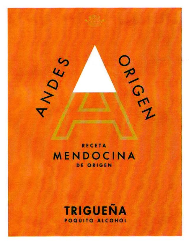 ANDES A ORIGEN RECETA MENDOCINA DE ORIGEN TRIGUEÑA POQUITO ALCOHOL