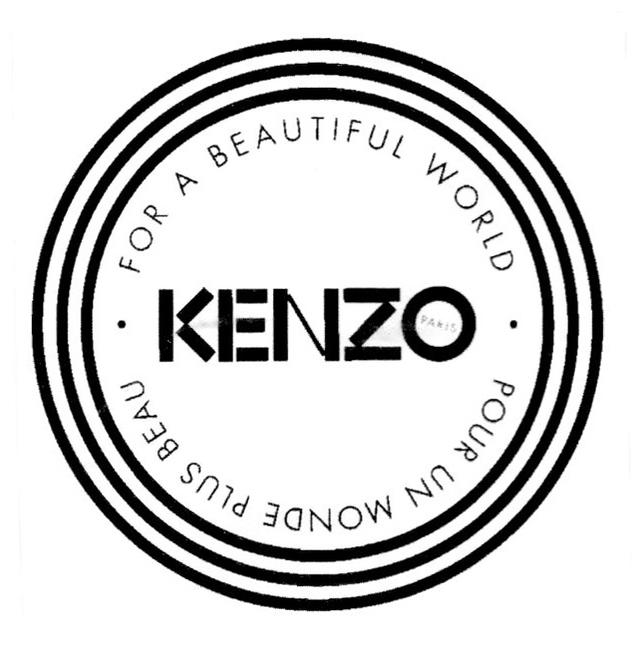 KENZO PARIS FOR A BEAUTIFUL WORLD POUR UN MONDE PLUS BEAU