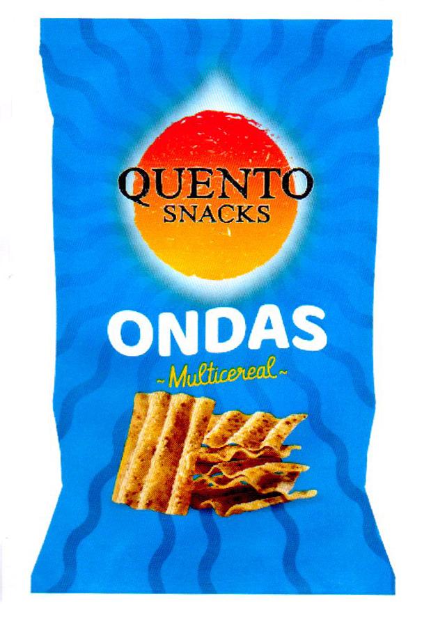 QUENTO SNACKS ONDAS MULTICEREAL