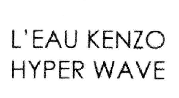 L'EAU KENZO HYPER WAVE