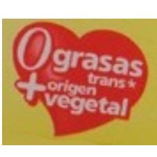 0 GRASAS TRANS* + ORIGEN VEGETAL