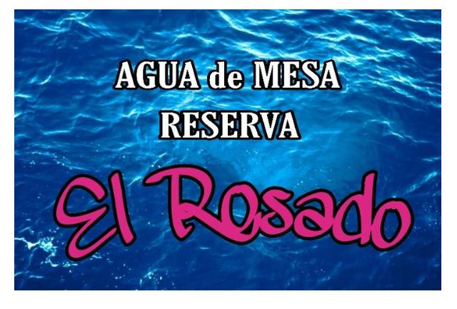 RESERVA EL ROSADO AGUA DE MESA