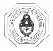 COLEGIO PUBLICO DE ABOGADOS - DE LA CAPITAL FEDERAL -