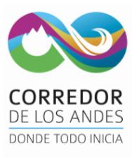 CORREDOR DE LOS ANDES  DONDE TODO INICIA