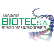 LABORATORIOS BIOTEC .S.A. BIOTECNOLOGÍA & NUTRICIÓN VEGETAL